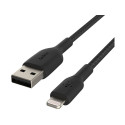 "Belkin Lightning Lade/Sync Kabel ummantelt mfi 1m schwarz"