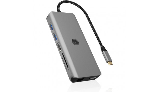 "ICY BOX IB-DK4061-CPD USB-C 12-in-1 PD 100W DockingStation"