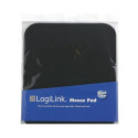 "LogiLink Mauspad 250x220mm Schwarz"