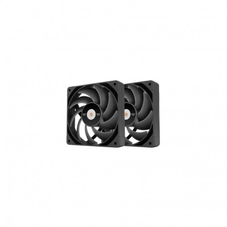 "140mm Thermaltake TOUGHFAN 14 Pro PC Cooling Fan 2 Pack Black"
