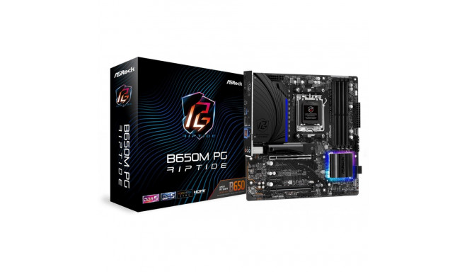 "AM5 ASRock B650M Phantom Gaming Riptide"