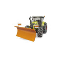 Claas Axion 950 Tractor with snow plow