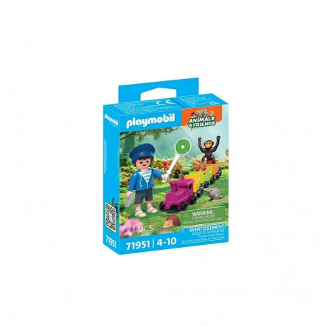 Zestaw z figurkami Animals & Friends 71951 Wycieczka lokomotywą