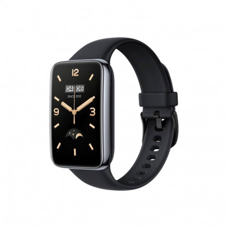 Fixed | silikoonrihm Xiaomi Mi Smart Band 7 Pro jaoks | must