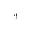 Lindy USB 3.1 Typ A an C kaabel 3A Black Line 1m
