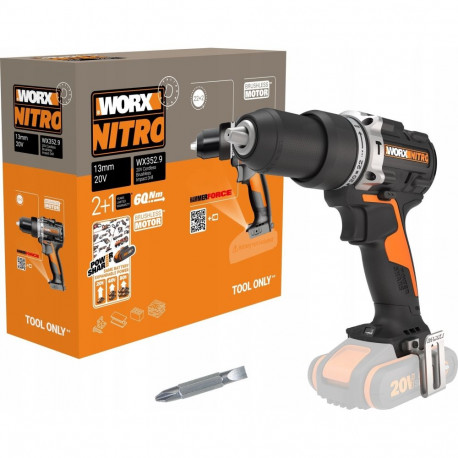 Worx WX352.9 20V Cordless Drill Driver