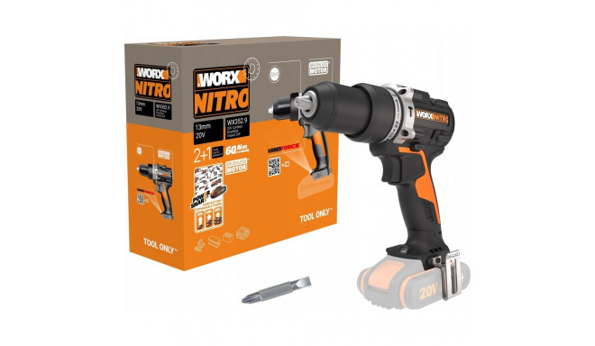 Worx WX352.9 20V Cordless Drill Driver