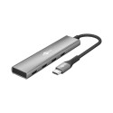 USB jagaja GOOBAY USB-C - 4x USB-C (USB 3.2) 5 Gbit/s