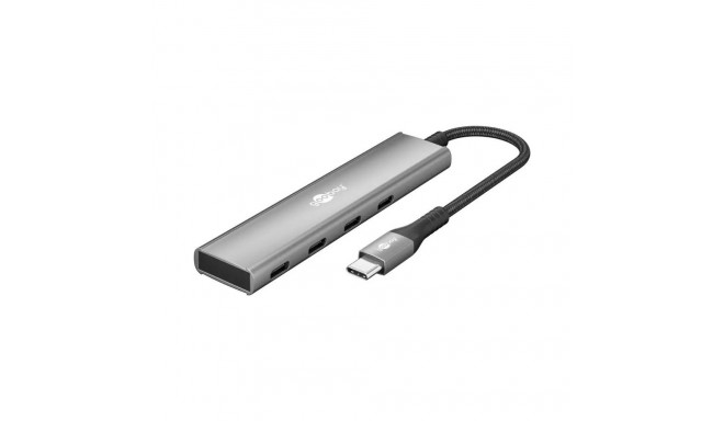 USB jagaja GOOBAY USB-C - 4x USB-C (USB 3.2) 5 Gbit/s