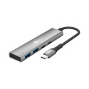USB jagaja GOOBAY USB-C - 2x USB-C, 2x USB-A (USB 3.2) 5 Gbit/s