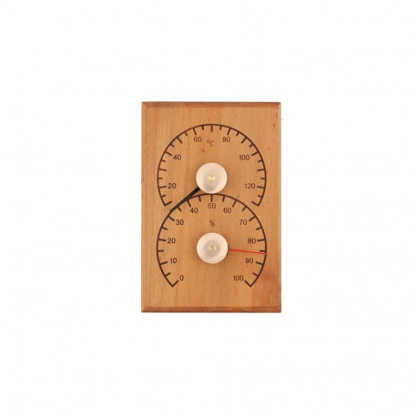 SAUNA THERMOMETER-HYGROMETER ALDER