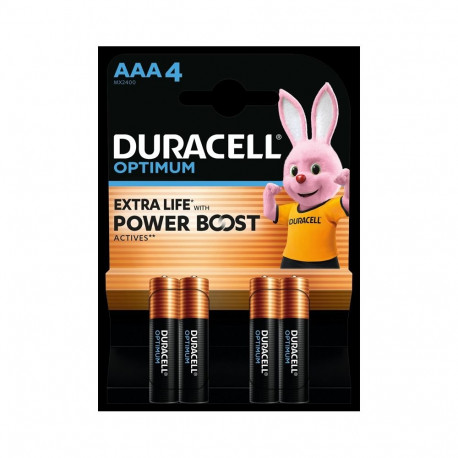Duracell Optimum AAA patareid 4 tk