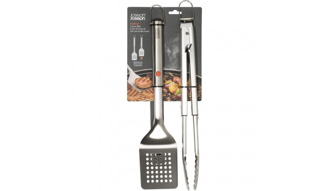 Joseph Joseph GrillOut 2-pcs.SSL BBQ Turner & Tongs Set