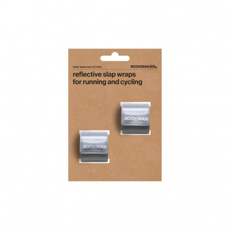 Helkurid BOOKMAN Reflective Snap Bands for Arm and Leg, valged