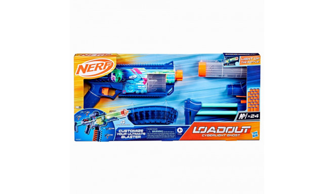 NERF Loadout mängurelv Cyberlight Ghost
