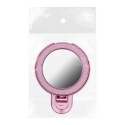 Phone stand CIRCLE MIRROR - stick-on - pink Phone stand CIRCLE MIRROR - stick-on - pink