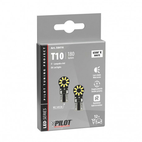 Hüperled pirnid 2tk, 12V, 18 smd,valge