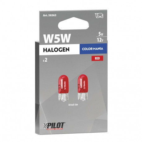 Pirnid 2tk 5W,12V,T10PUN.W2,1