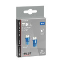 Led pirn 2tk T10, sinine 12V