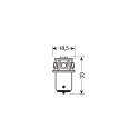 Pirn 1tk, 12V Hyper-Led , 6 SMD , (P21W)