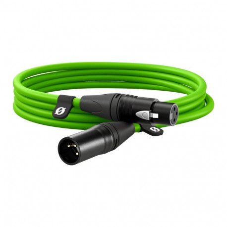 Rode Microphones Cable XLR3M-G green (light green, 3 meters)