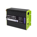 Qoltec Smart Professional Monolith Battery Charger for LiFePO4 AGM GEL SLA batteries | 90A | 12V | F