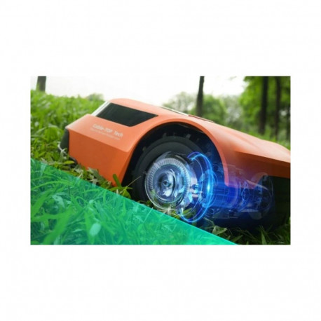 EZVIZ RM600 orange robotic lawn mower