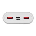 SILICON POWER QS15 valge välisaku 20000 mAh 2x USB QC 3.0 1x USB-C PD (SP20KMAPBKQS150W)