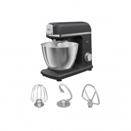 AEG KM5-1-4BPT Kitchen Robot 1200 W 5 L Black, Pearl