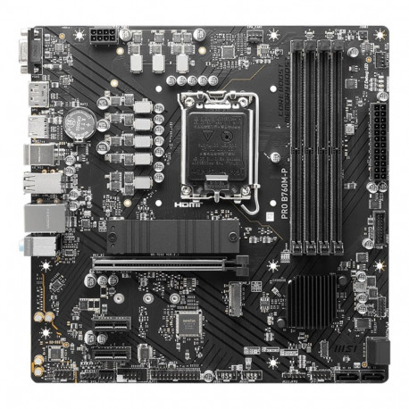 MSI PRO B760M-P emaplaat Intel B760 LGA 1700 micro ATX