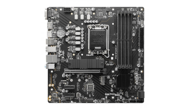 MSI PRO B760M-P emaplaat Intel B760 LGA 1700 micro ATX