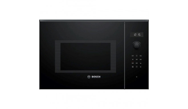 Bosch Serie 6 BEL554MB0 microwave Built-in Combination microwave 25 L 900 W Black, Stainless steel