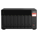 QNAP TS-873A NAS torn Ryzen Embedded V1500B 8 GB DDR4 0 TB QNAP Turbo System must