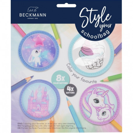 Märkide komplekt Mint ranitsale Beckmann