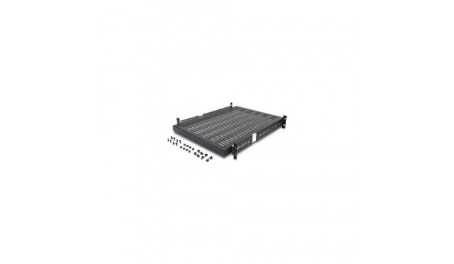 StarTech.com 2U Sliding Server Rack Mount Shelf - 20 to 30in Adjustable Mounting Depth - Vented - 50