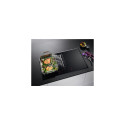 AEG CCE84779FB Black Built-in 83 cm Zone induction hob 4 zone(s) Built-in hood