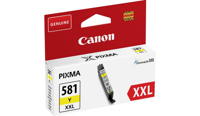 Canon tint CLI-581 CLI581 XXL (1997C001), kollane