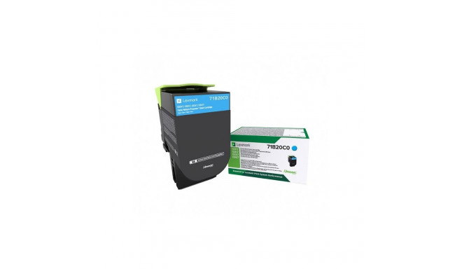"LEXMARK Toner cyan Rck f. CS/CX/317 /417/517 ca. 2.300 S."