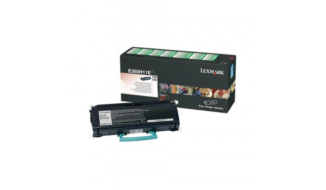 Lexmark E360/460 must tooner, ca 9000 lehte