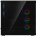 "Arctic Xtender (Black) black window with GPU vertical mount"