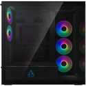 "Arctic Xtender mirrow black window w/o GPU vertical mount Black"