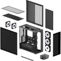 "Arctic Xtender mirrow black window w/o GPU vertical mount Black"