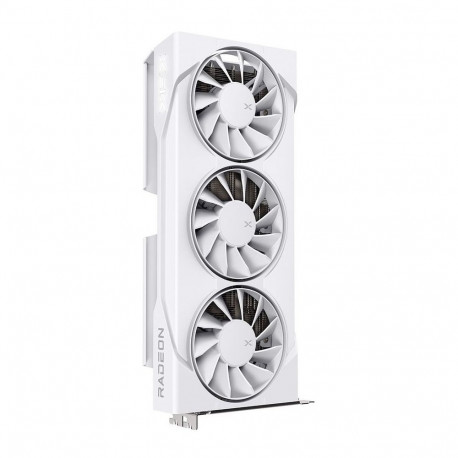 "RX 9060 XT 16GB XFX Radeon SWIFT OC GDDR6 3 Fan white"