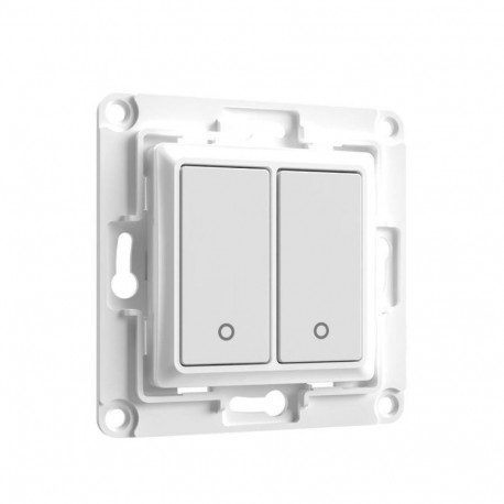 "Shelly Accessories ""Wall Switch 2"" Wandtaster 2-fach Weiß"