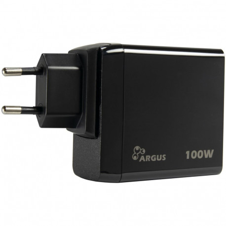"Charger USB-C 100W Black INTER-TECH PD-3100"