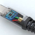 "4smarts USB-C auf USB-C Kabel PremiumCord 100W 3m. schwarz"