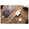 Fixed Mini USB-C/USB Travel Charger 45W, white