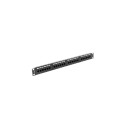 Lanberg Patch Panel 24 ports 1U 19" cat.6 UTP black