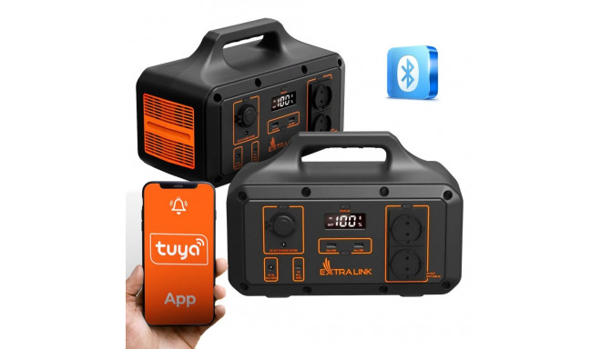 Extralink Power Ranger EPS-S600S Jackery, Bluetti, Ecoflow replacement Power station 680 Wh, Li-ion