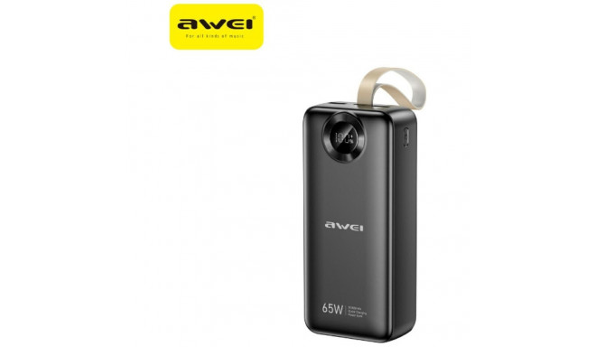 Powerbank Awei PA-34 30000mAh 65W Fast charging black